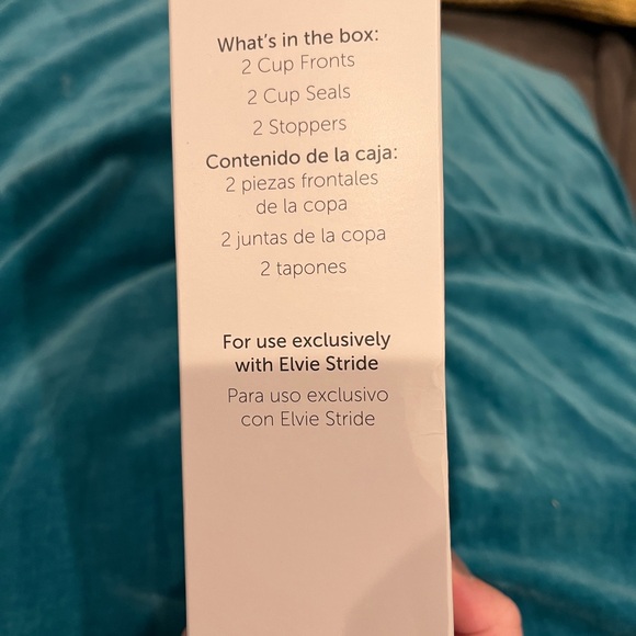 Elvie Stride portable breast pump, 2 new in box parts, connect kit +pair of cups - Picture 6 of 8